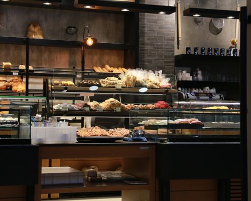 Baker at work