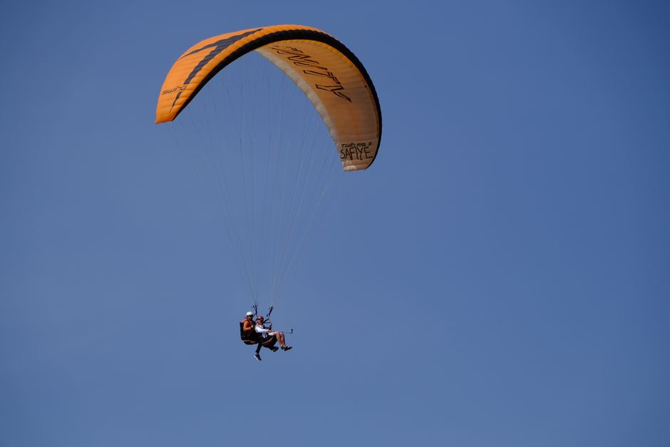 Parapente depuis Dunstable Downs