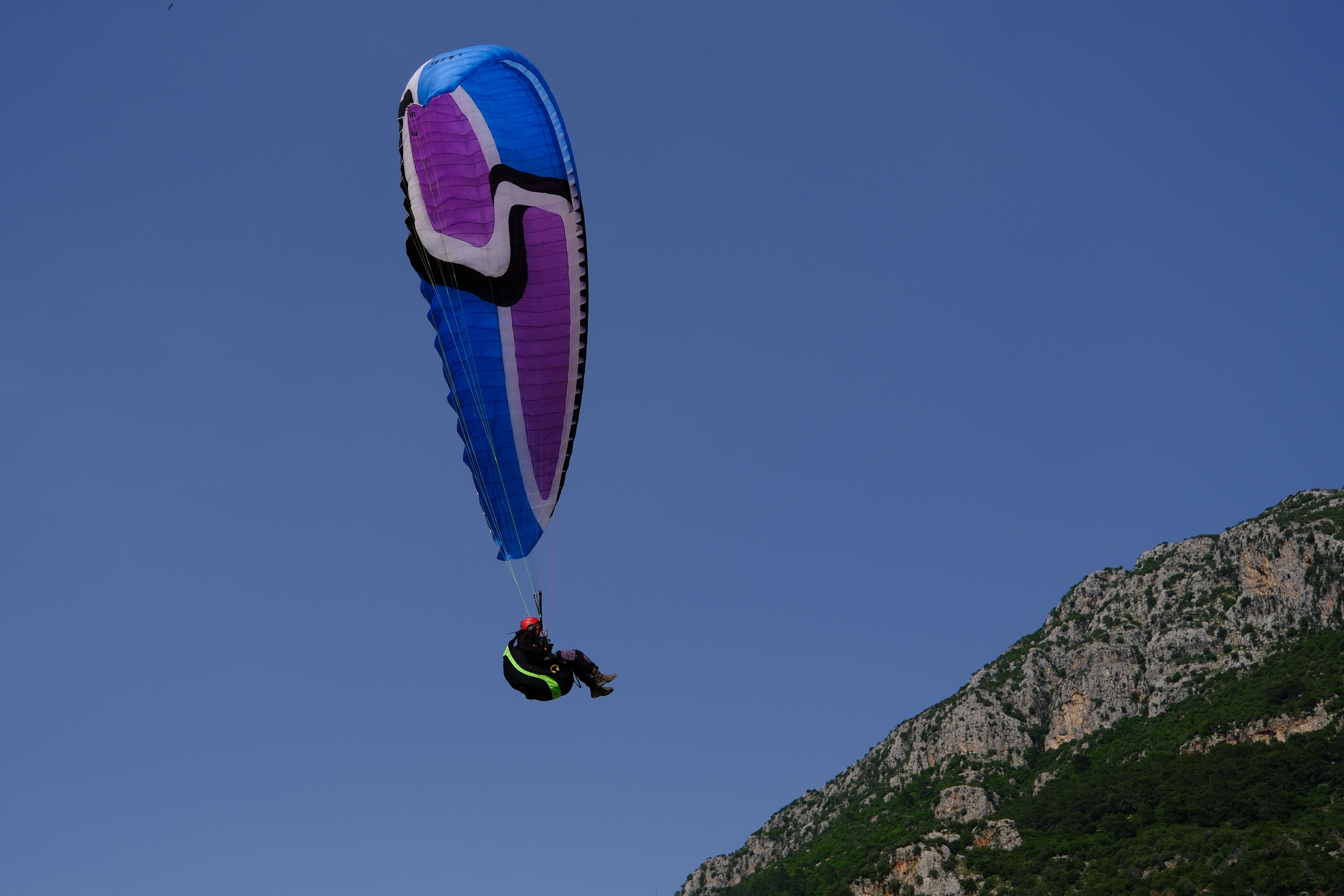 Paragliding Adventure Over Ölüdeniz Landscape