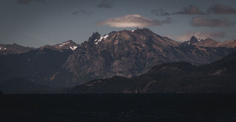 Stunning view of rugged mountains in Villa La Angostura, Argentina, capturing the beauty of nature.