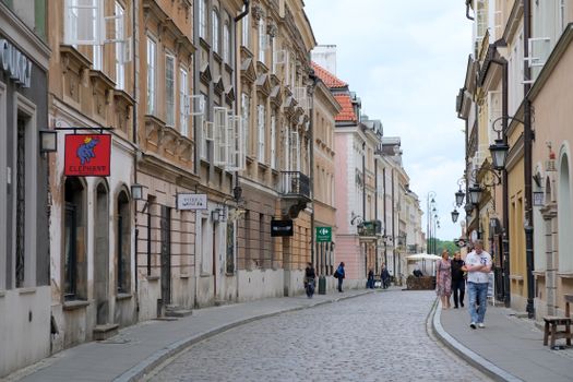 Praga district street art afternoon — Warsaw