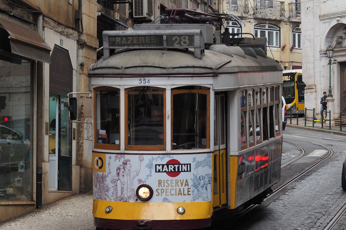 Tram 28 à Lisbonne