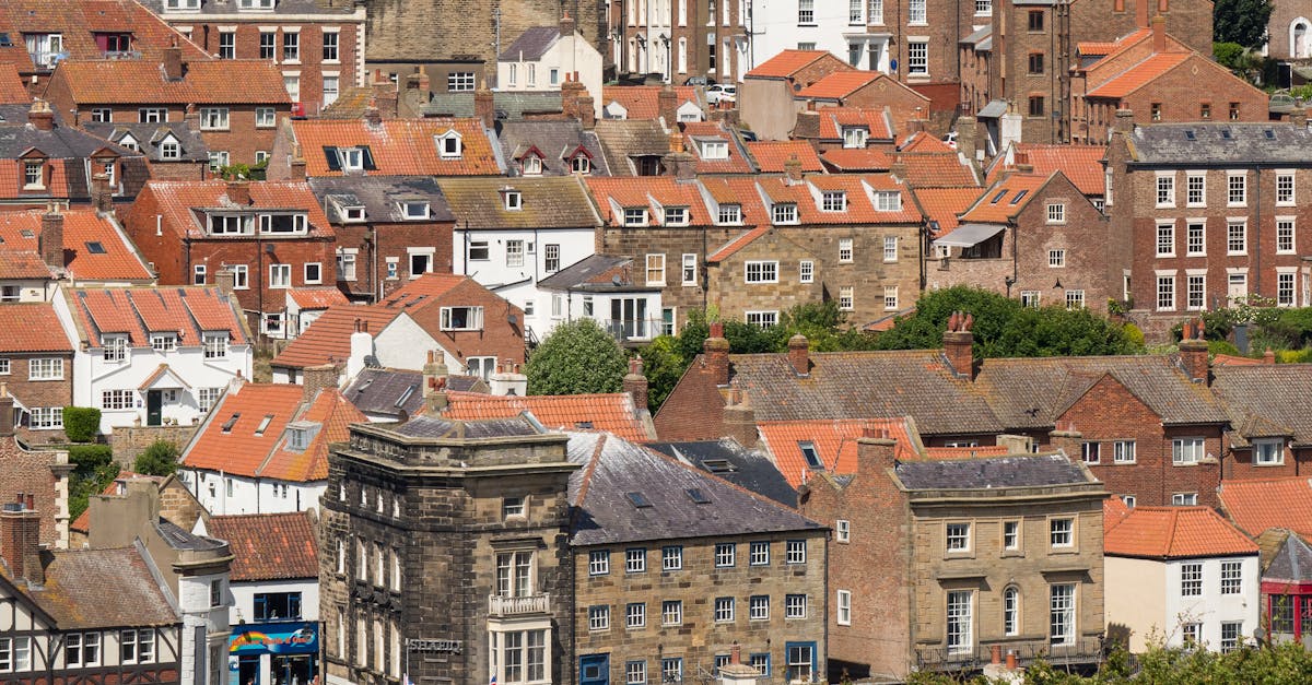 Picturesque Whitby Rooftops and Historic Architecture · Free Stock Photo