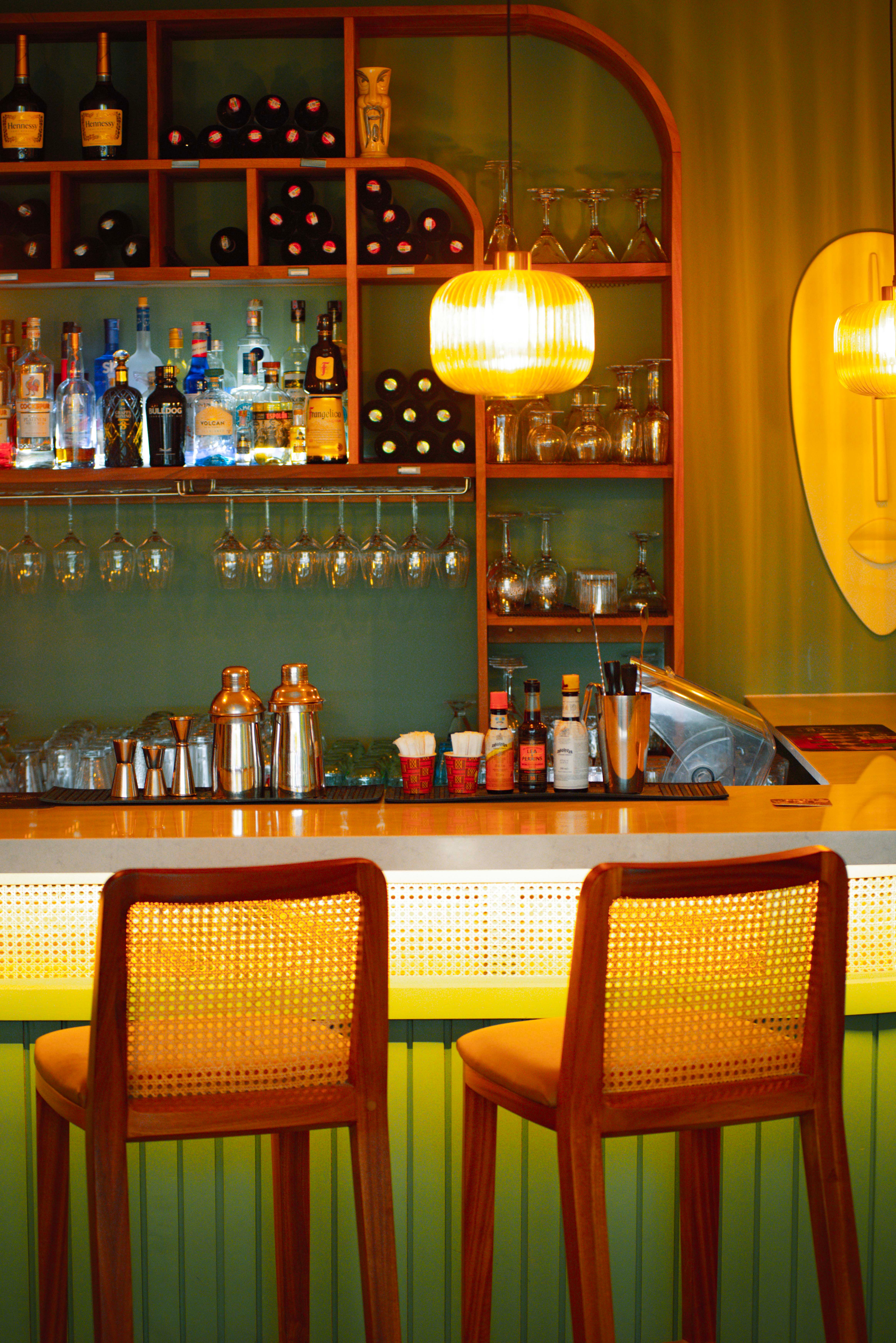 Cozy Cocktail Bar Interior in Accra, Ghana · Free Stock Photo