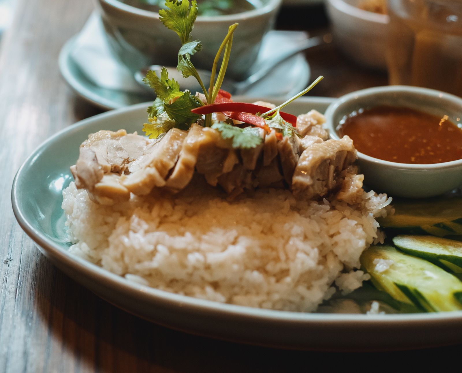Hainanese Chicken Rice