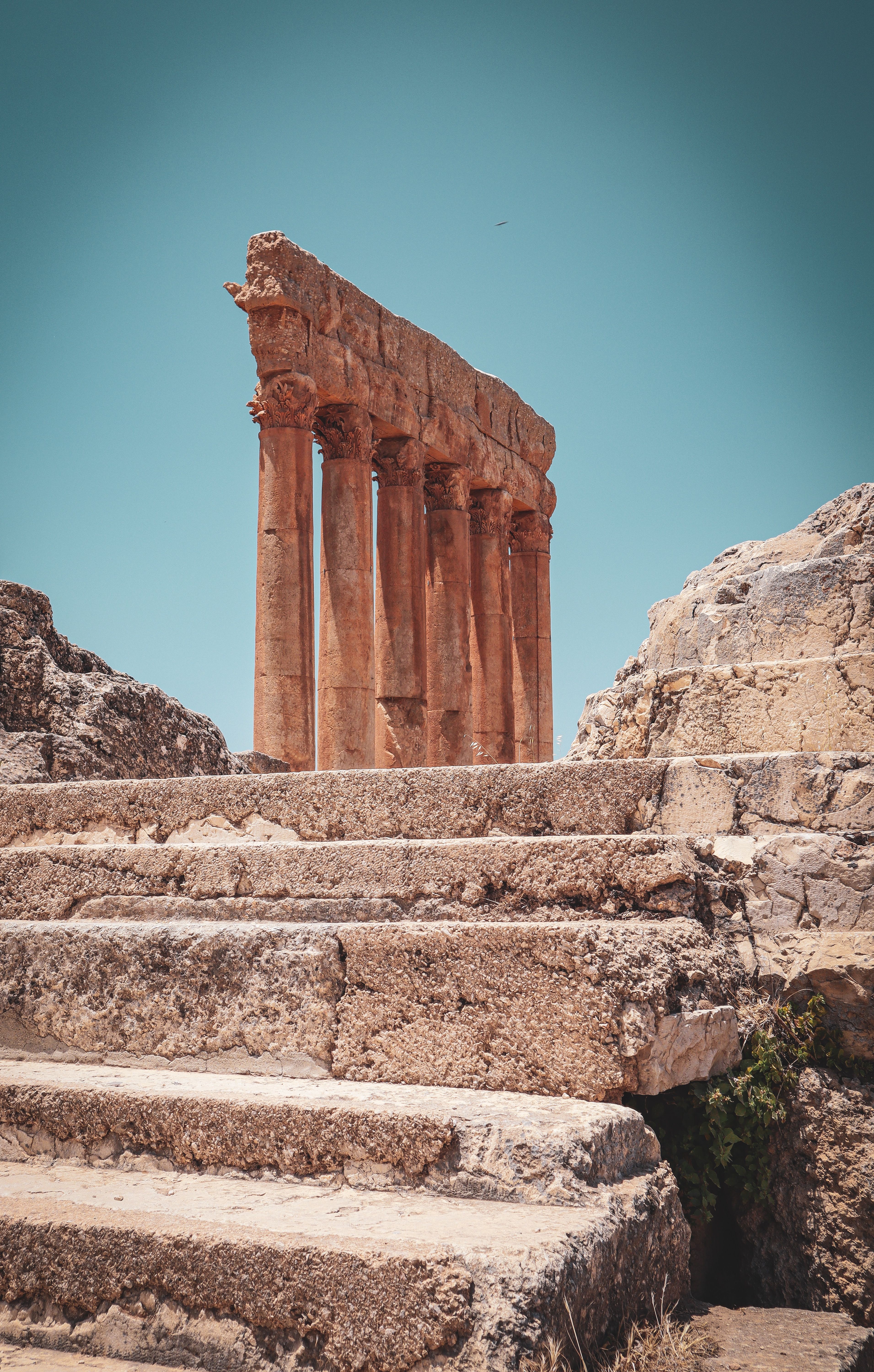 Ancient Greek Temple Ruins in Sicily · Free Stock Photo