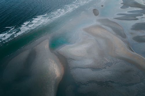 Riprese Con Drone Di Una Spiaggia