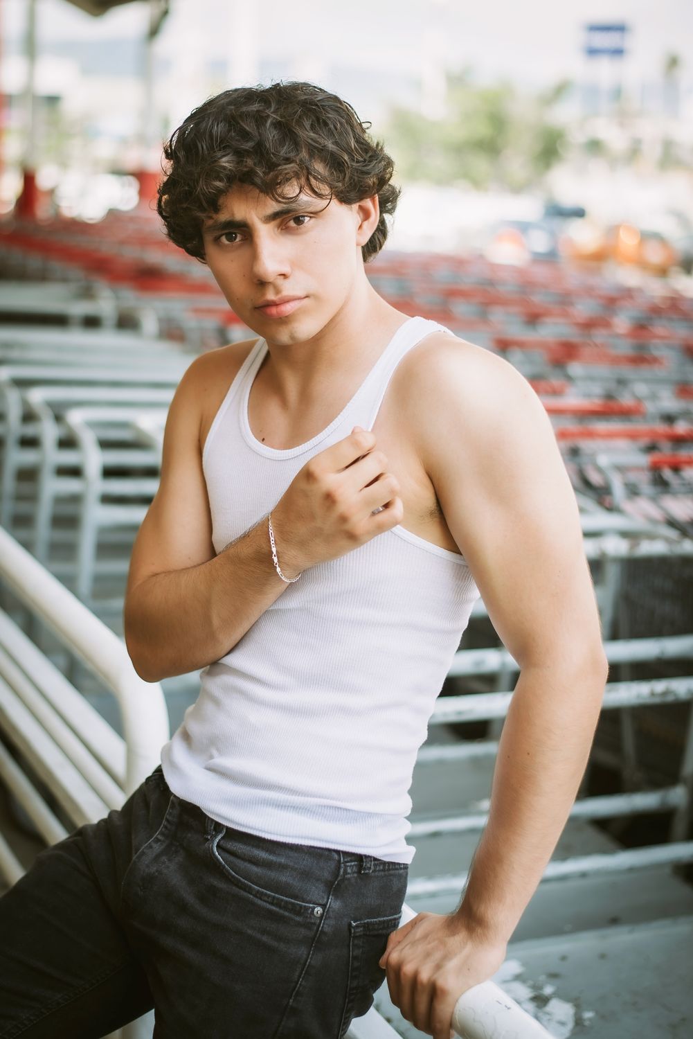 Young Man Posing in Outdoor Urban Setting · Free Stock Photo