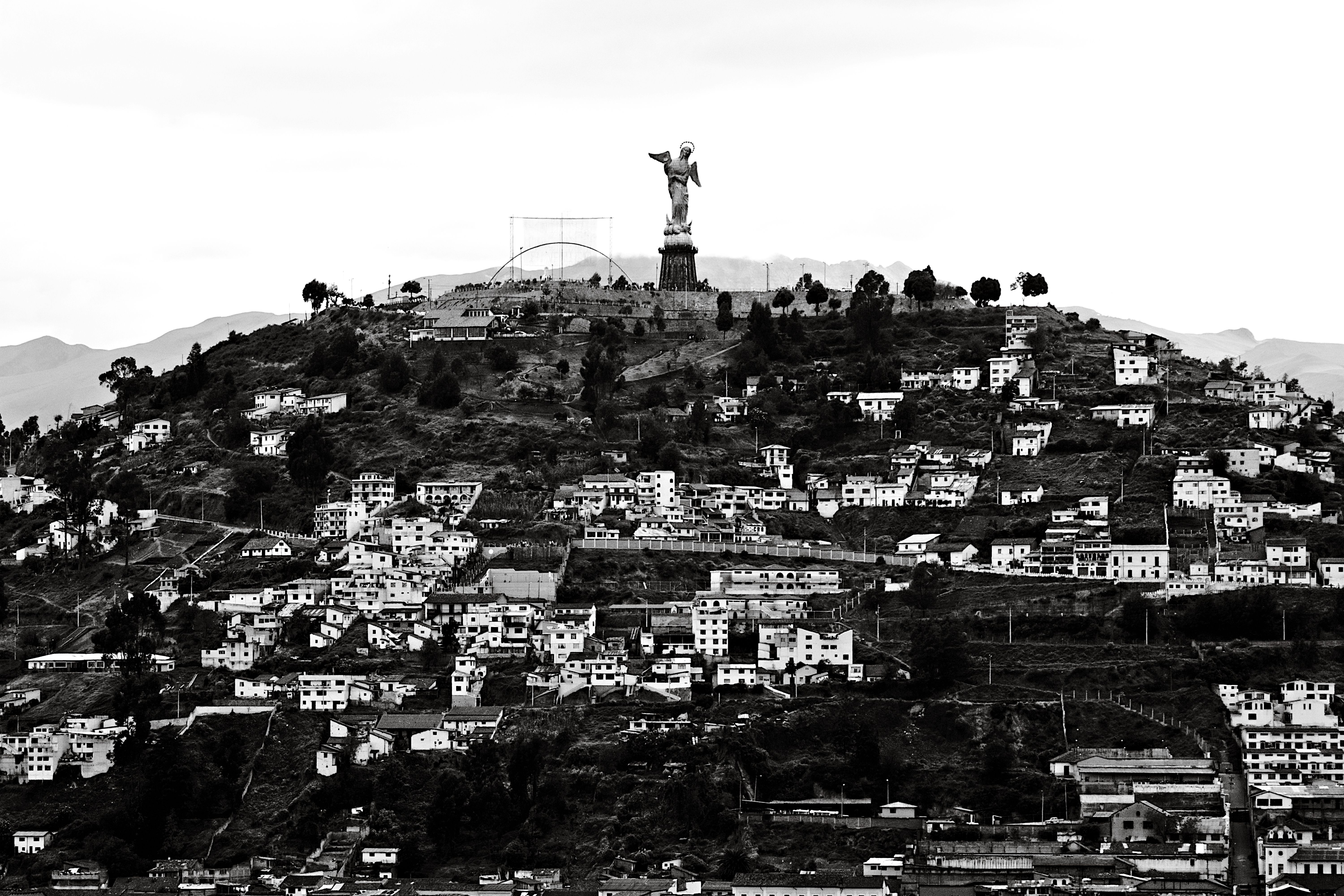 Vista Panorámica De El Panecillo En Quito, Ecuador · Foto de stock gratuita
