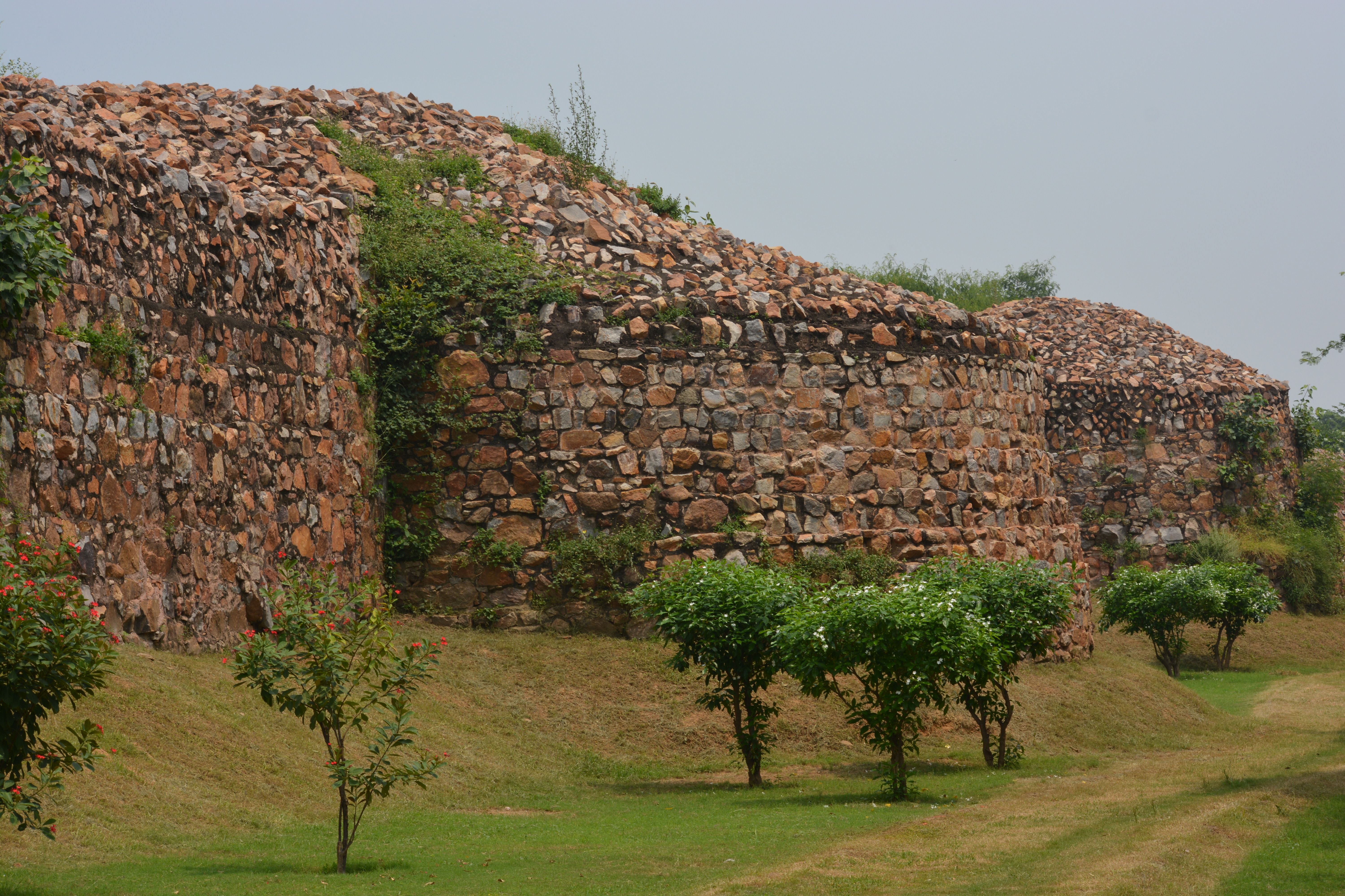 Old Gurgaon Fort remnants