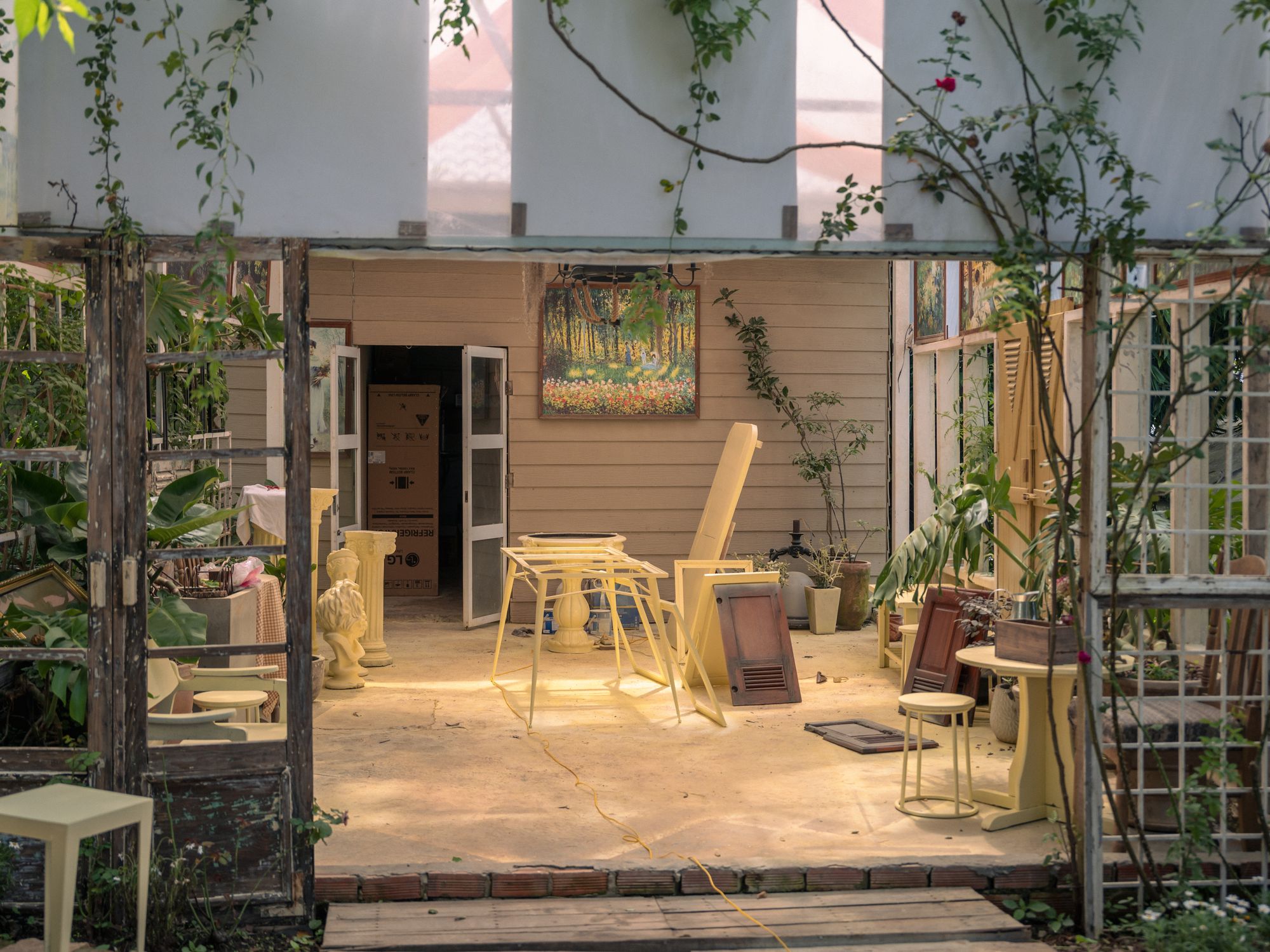House Clearance in Hackney Central, East London — house clearance team loading furniture into a van