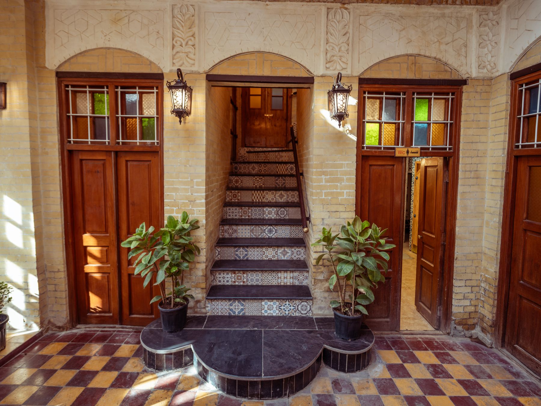 Baron's Court — professional movers carrying furniture on a house move