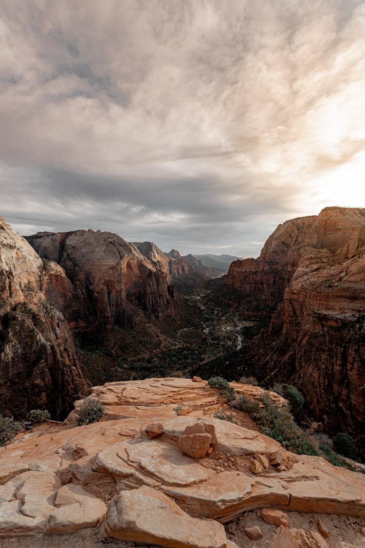 Scenic Photo Of Cliffs During Daytime