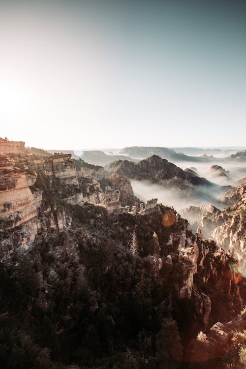 Scenic Photo Of Cliffs During Daytime