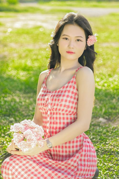 Red Gingham Dress