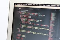 Close-up of Computer Screen