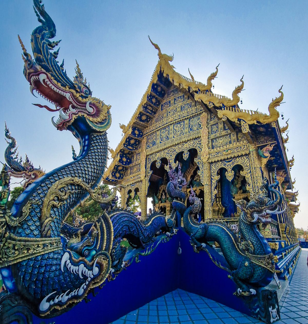 View of Blue Temple in Chiang Rai · Free Stock Photo