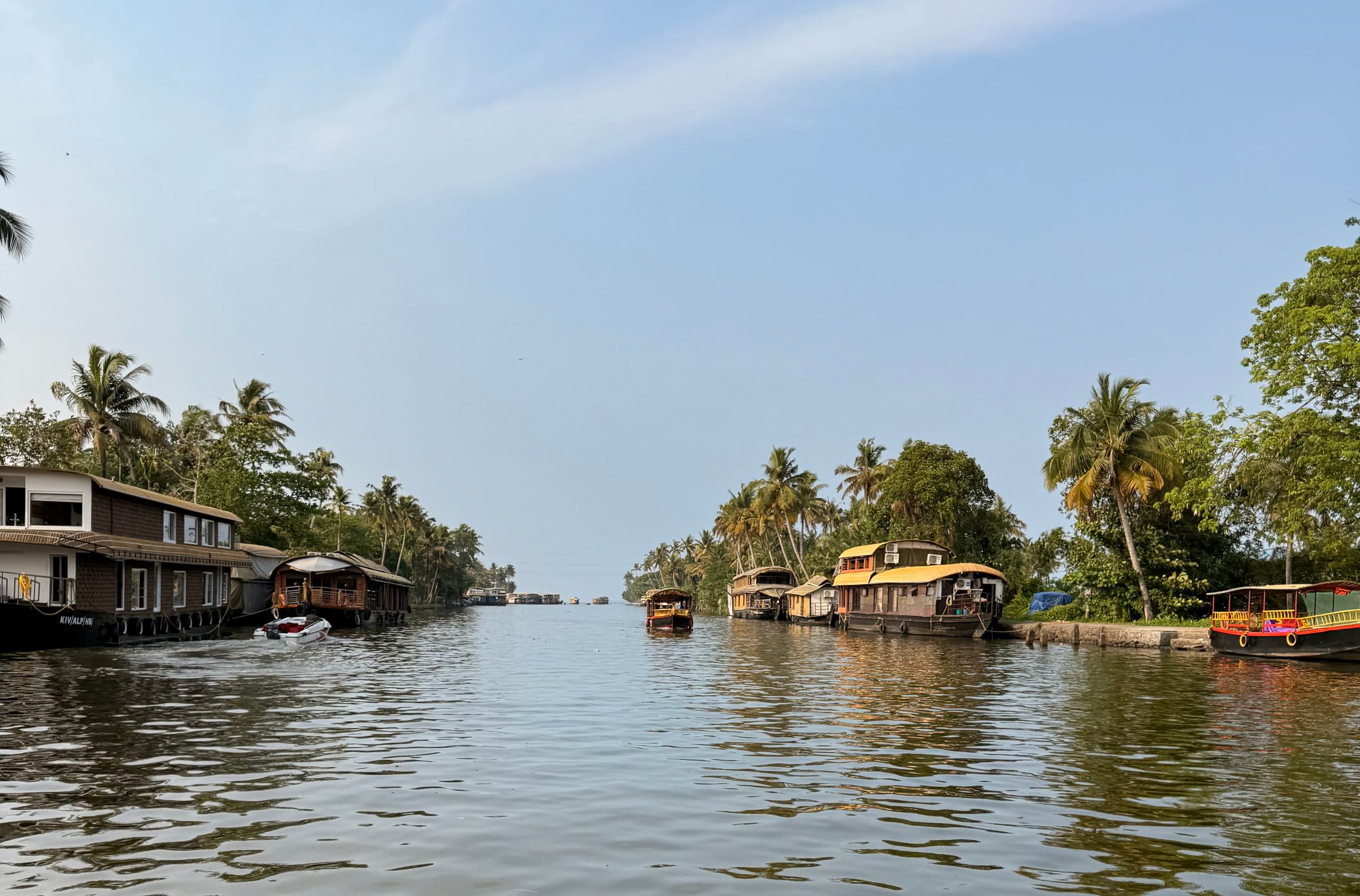 KH Houseboats luxury fleet on Kerala backwaters