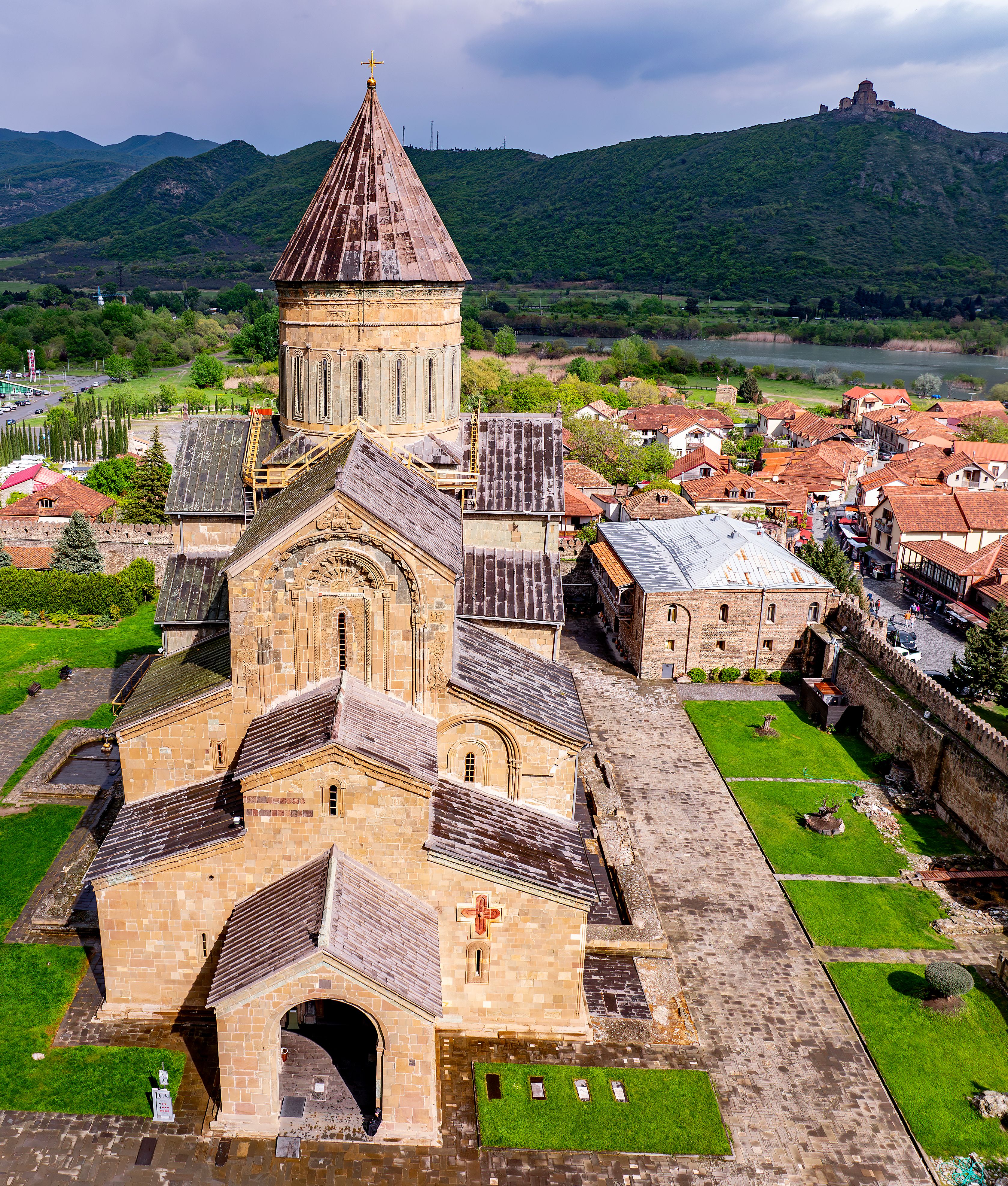 Svetitskhoveli Cathedral in Mtskheta, Georgia · Free Stock Photo