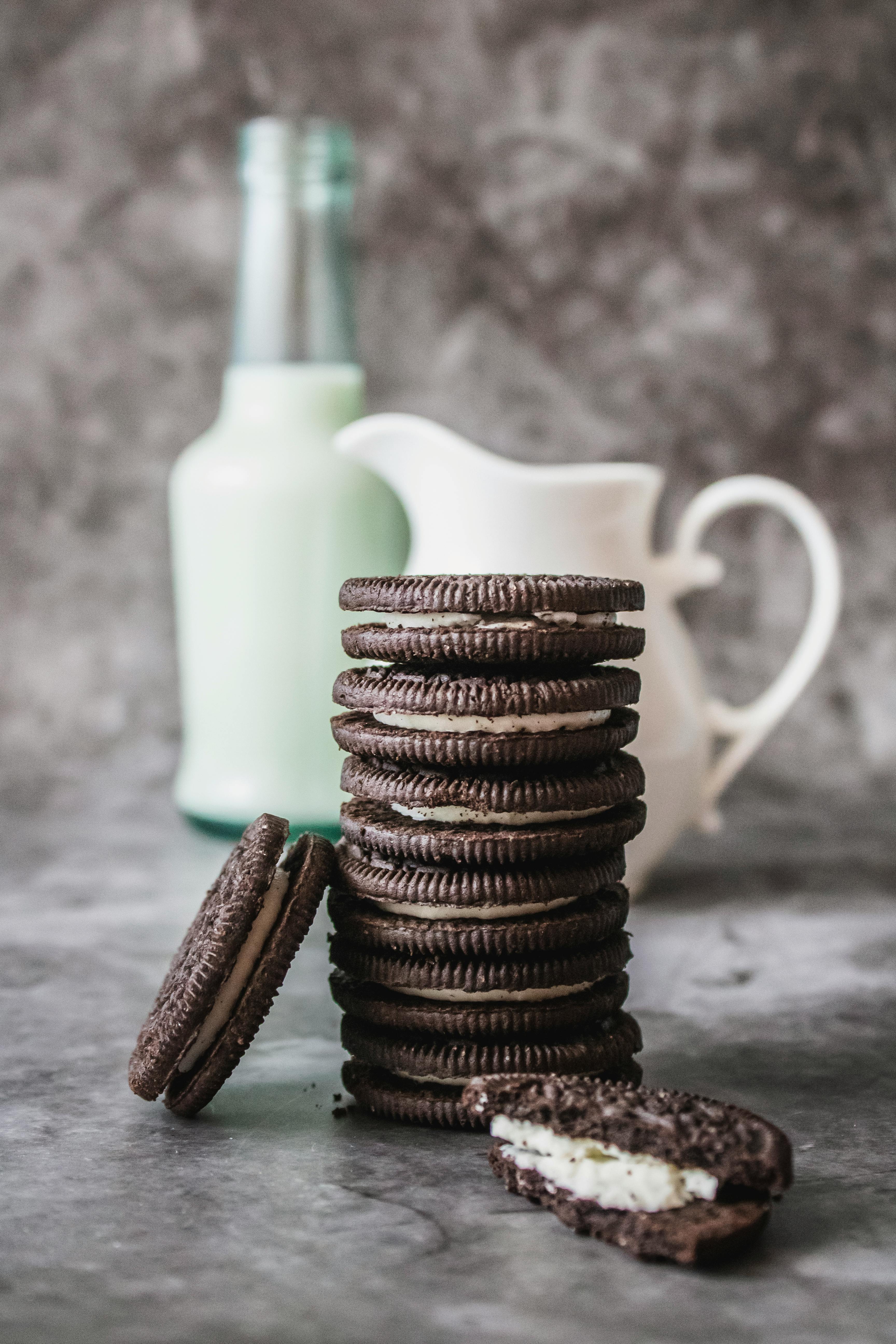 stack of biscuits