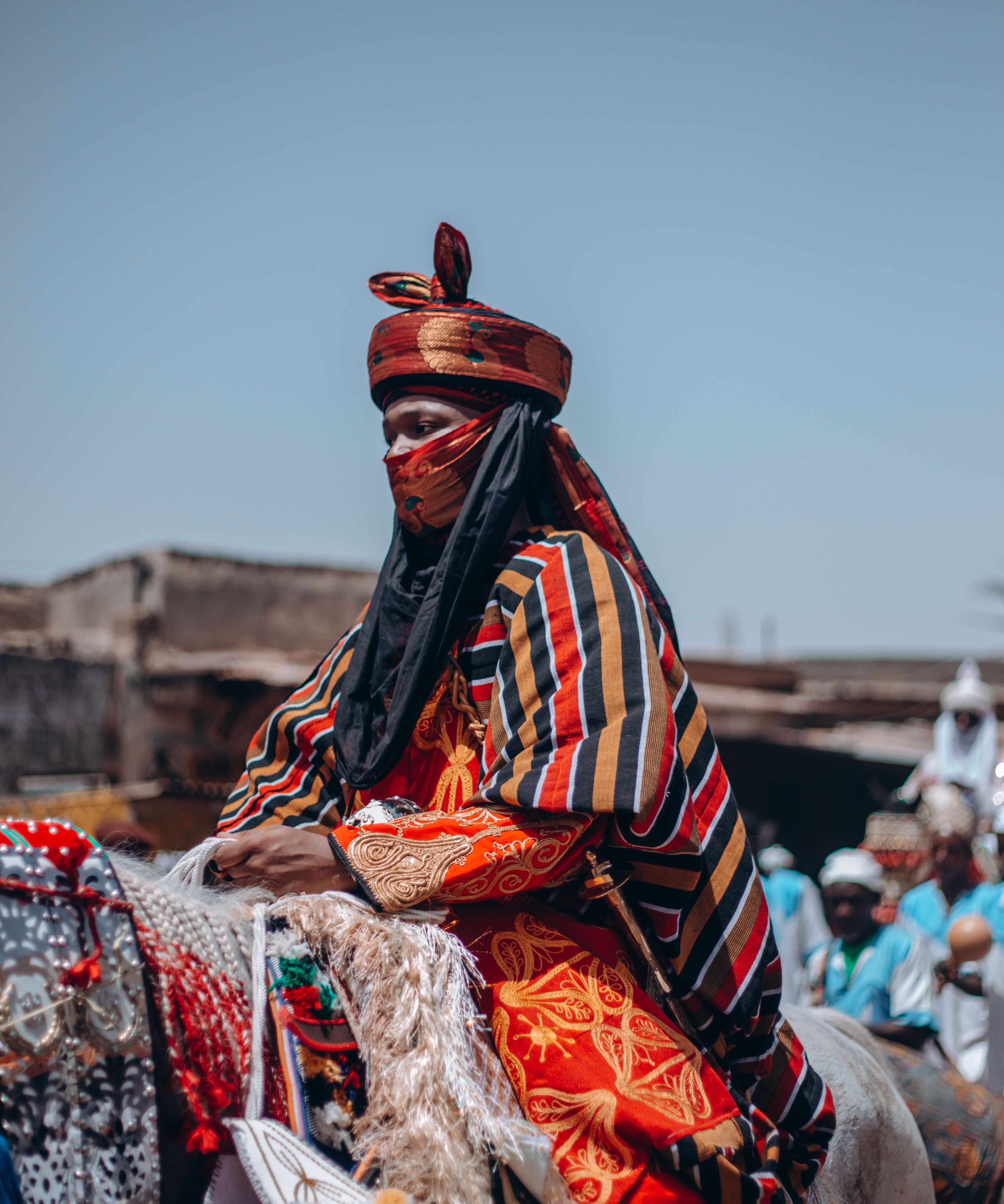 Traditional Horse Rider at Cultural Festival in Katsina · Free Stock Photo