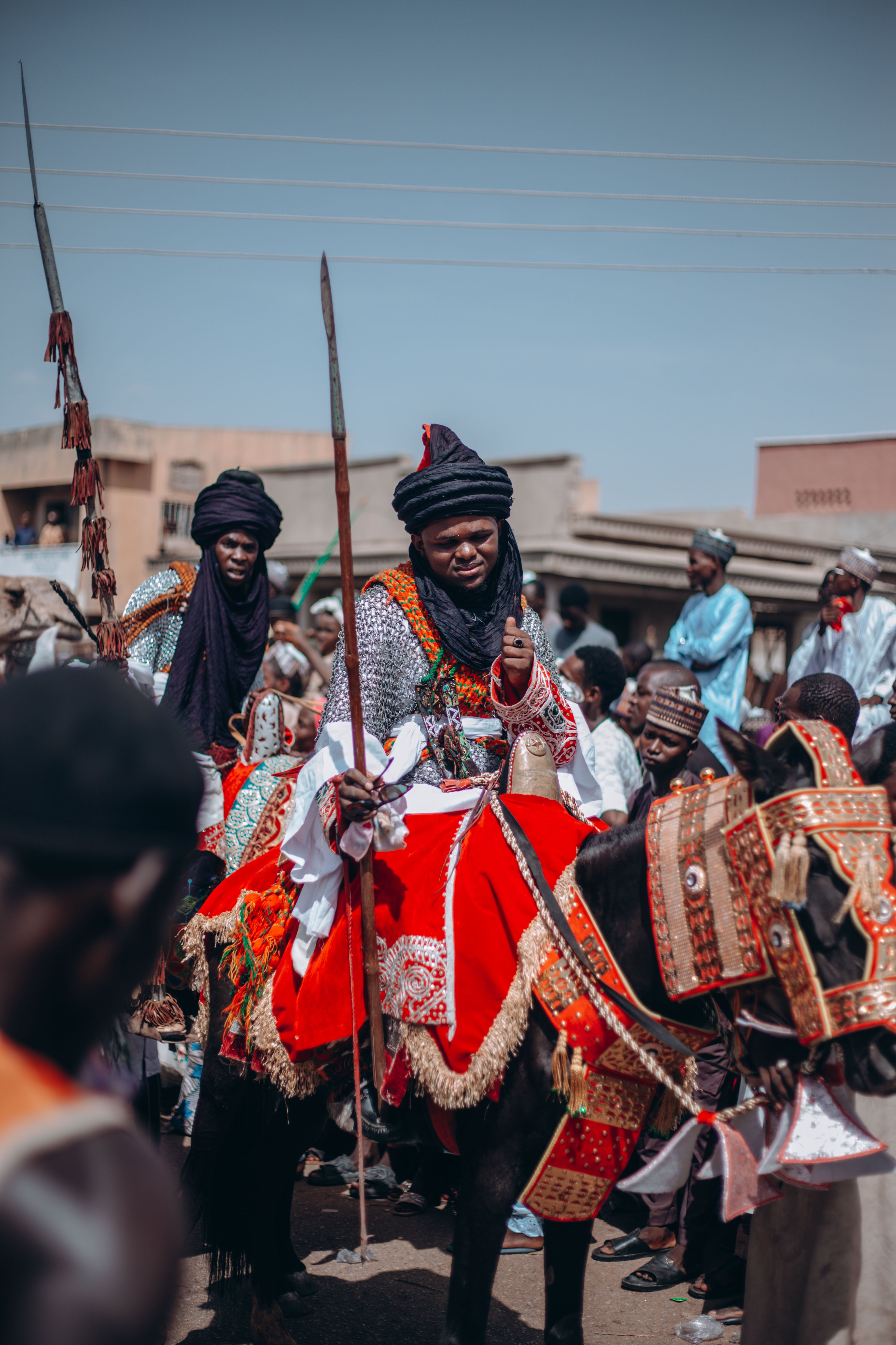 Traditional Horseback Riders at Cultural Festival · Free Stock Photo