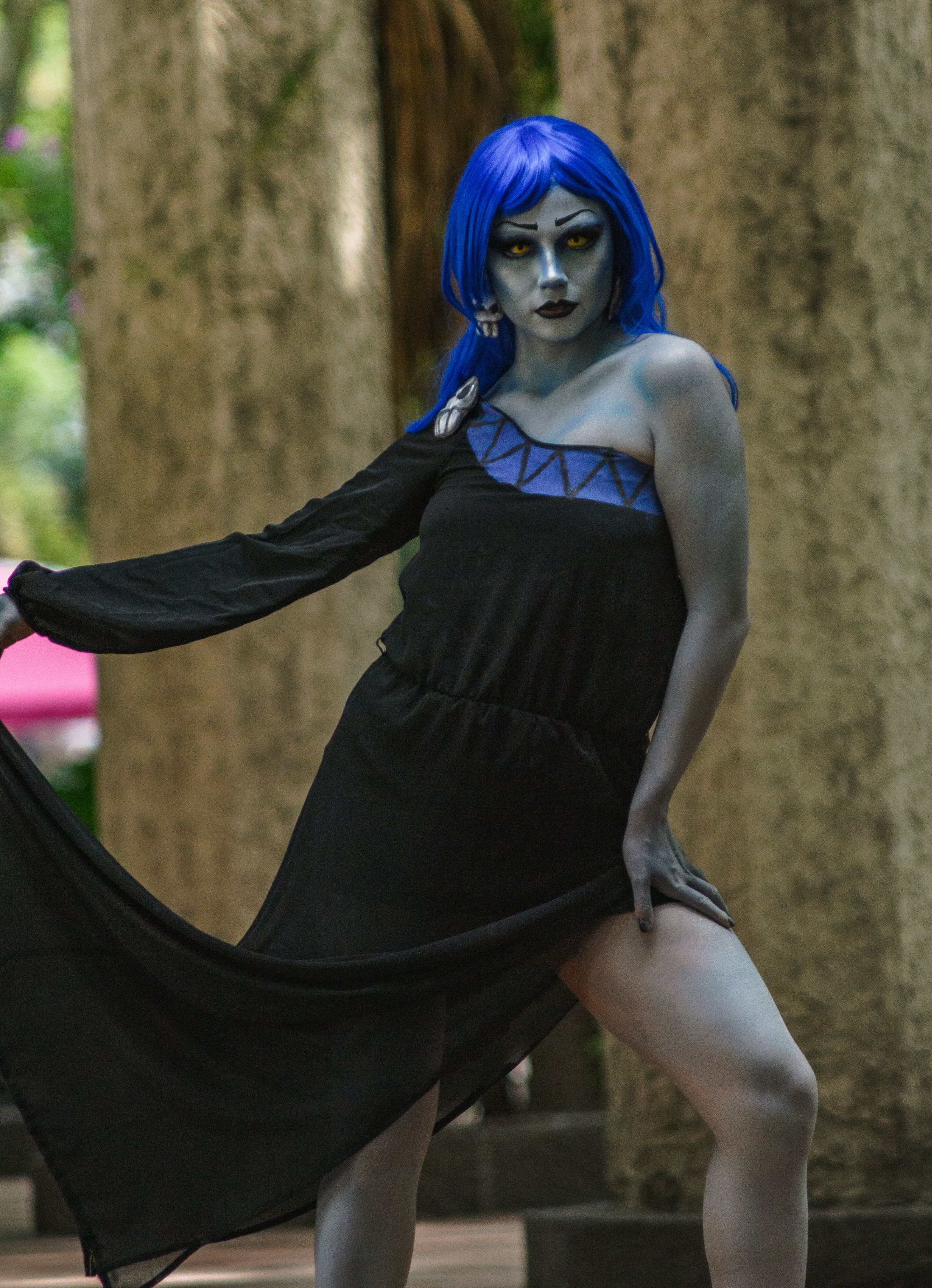 Blue Accented Cosplay in Ciudad de México