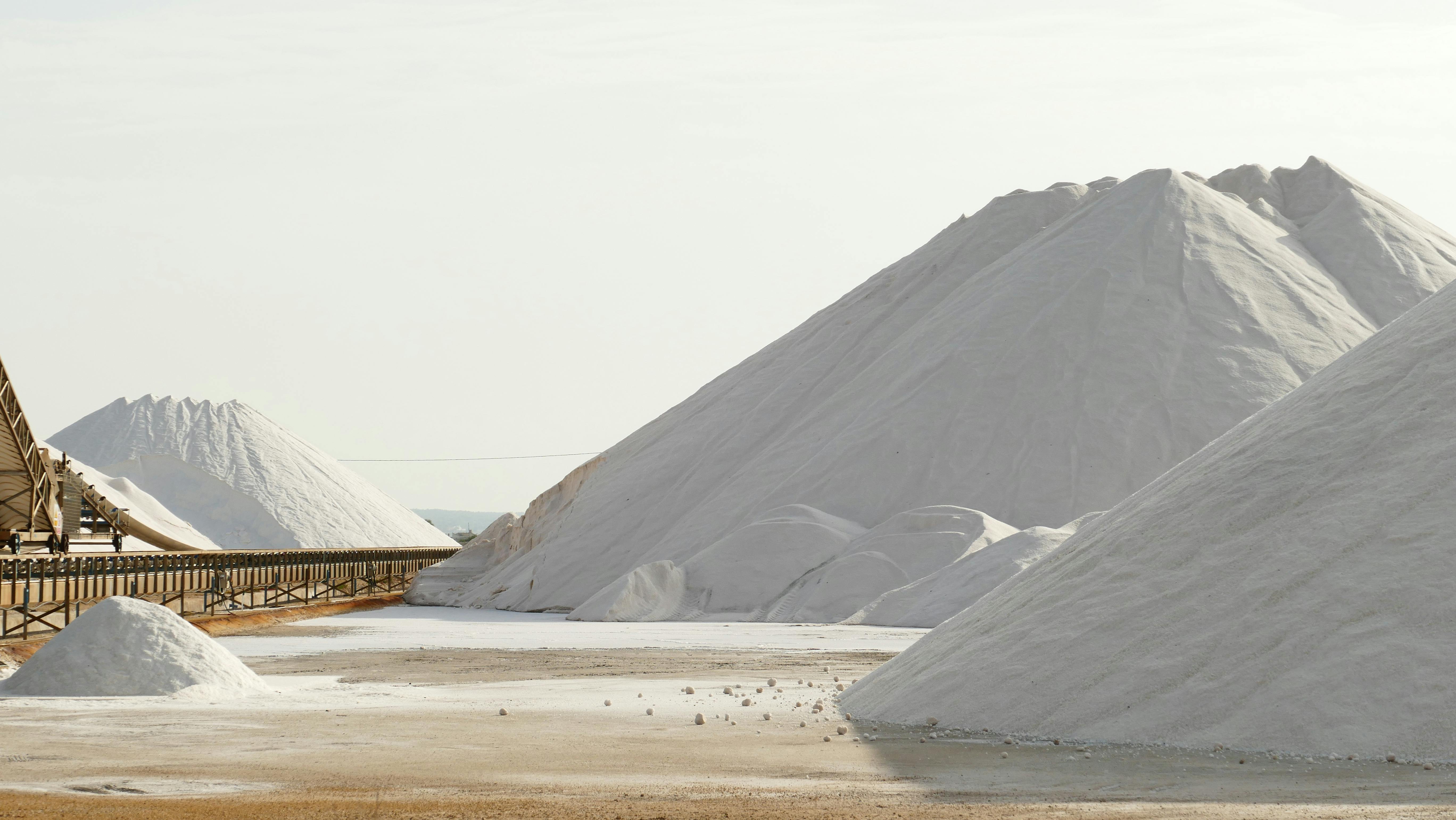 Lithium mining operation