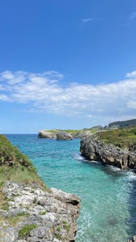 Free stock photo of ancient rocks, atlantic ocean, beach rocks