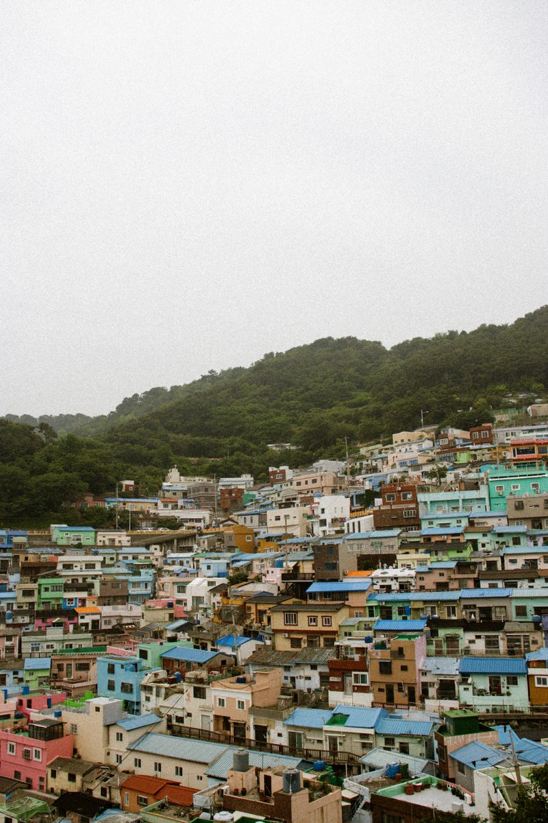 Colorful Gamcheon Culture Village in Busan
