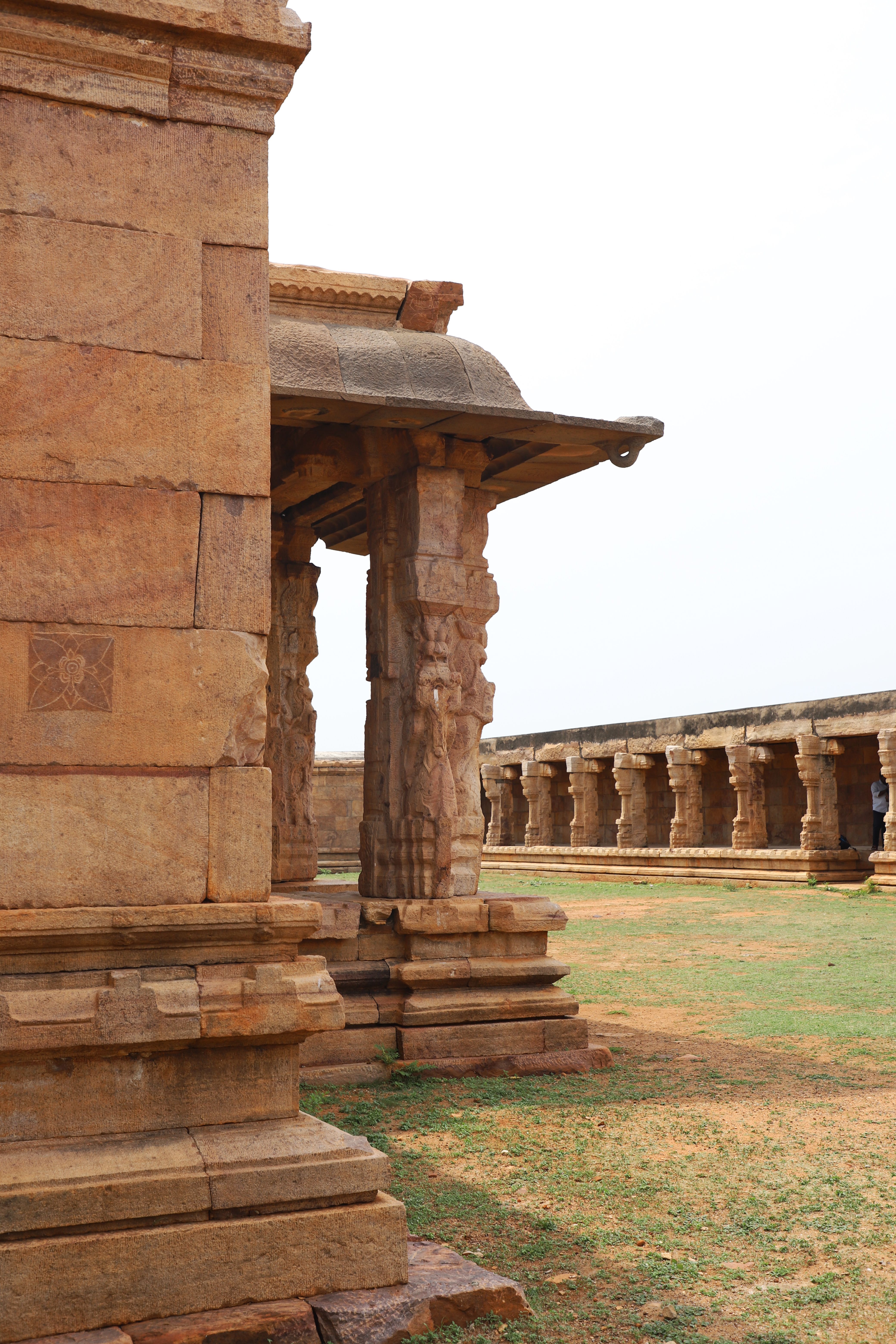 Ancient Stone Temple Architecture in Sunlight · Free Stock Photo