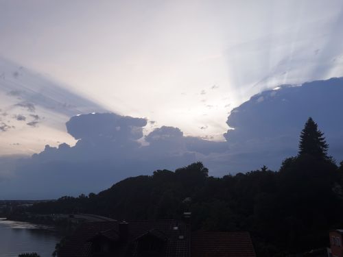 Free stock photo of clouds, nature, sunset Stock Photo