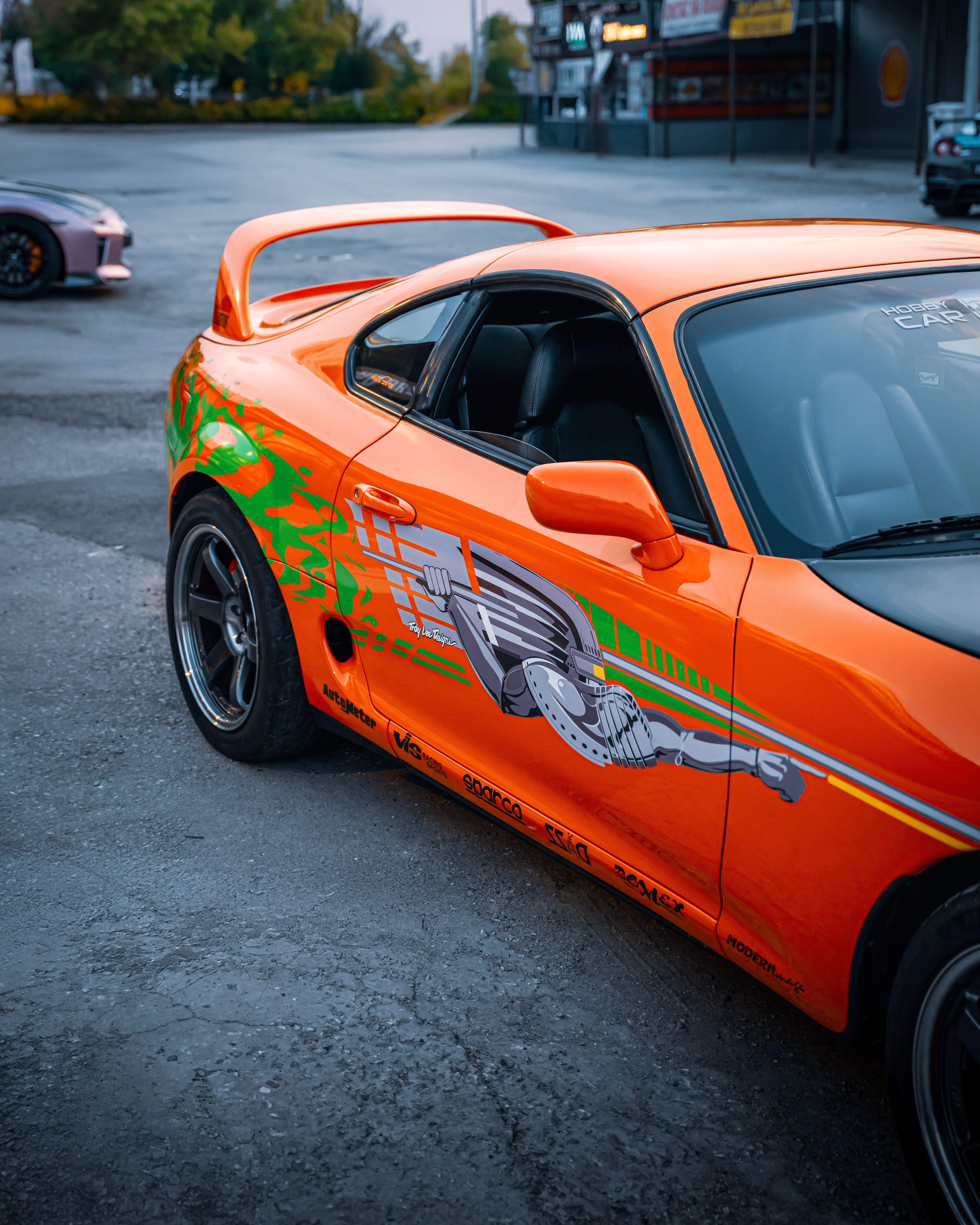 Brian O'conner Toyota Supra · Foto Stok Gratis