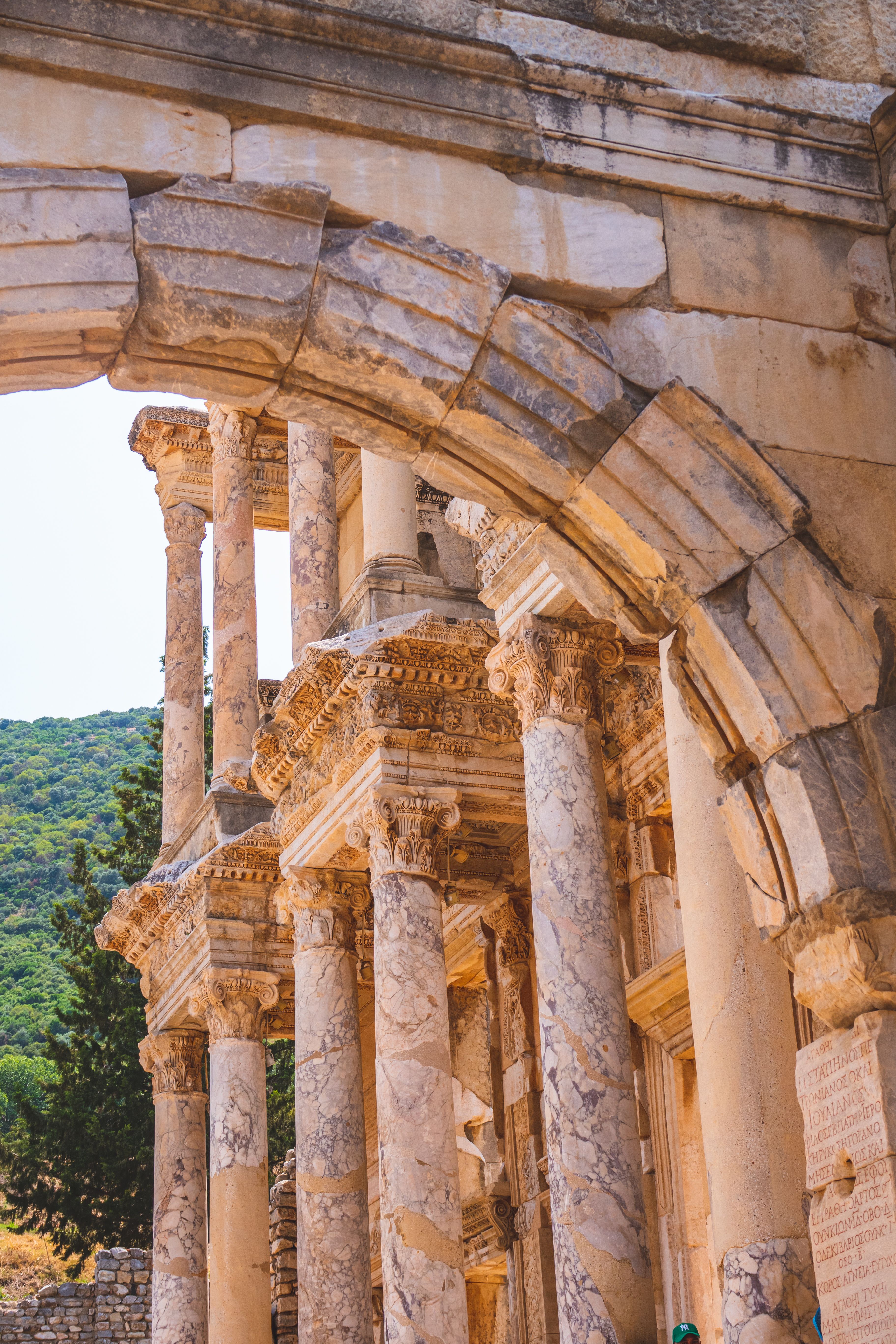 Ancient Roman Architectural Ruins in Ephesus · Free Stock Photo