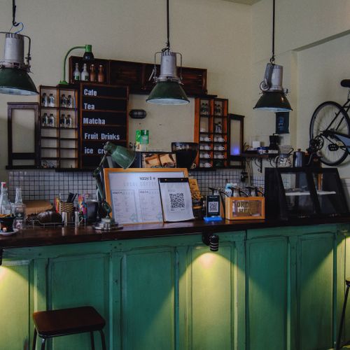 Craft beer on tap