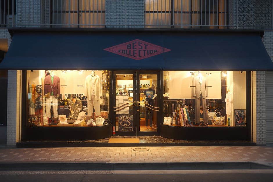 Luxury retail store interior with modern fixtures in Kolkata