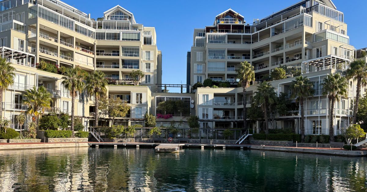 Luxurious waterfront apartments in Cape Town featuring scenic views.