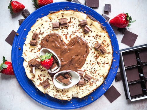 Free Close-Up Shot of a Chocolate Cake Stock Photo