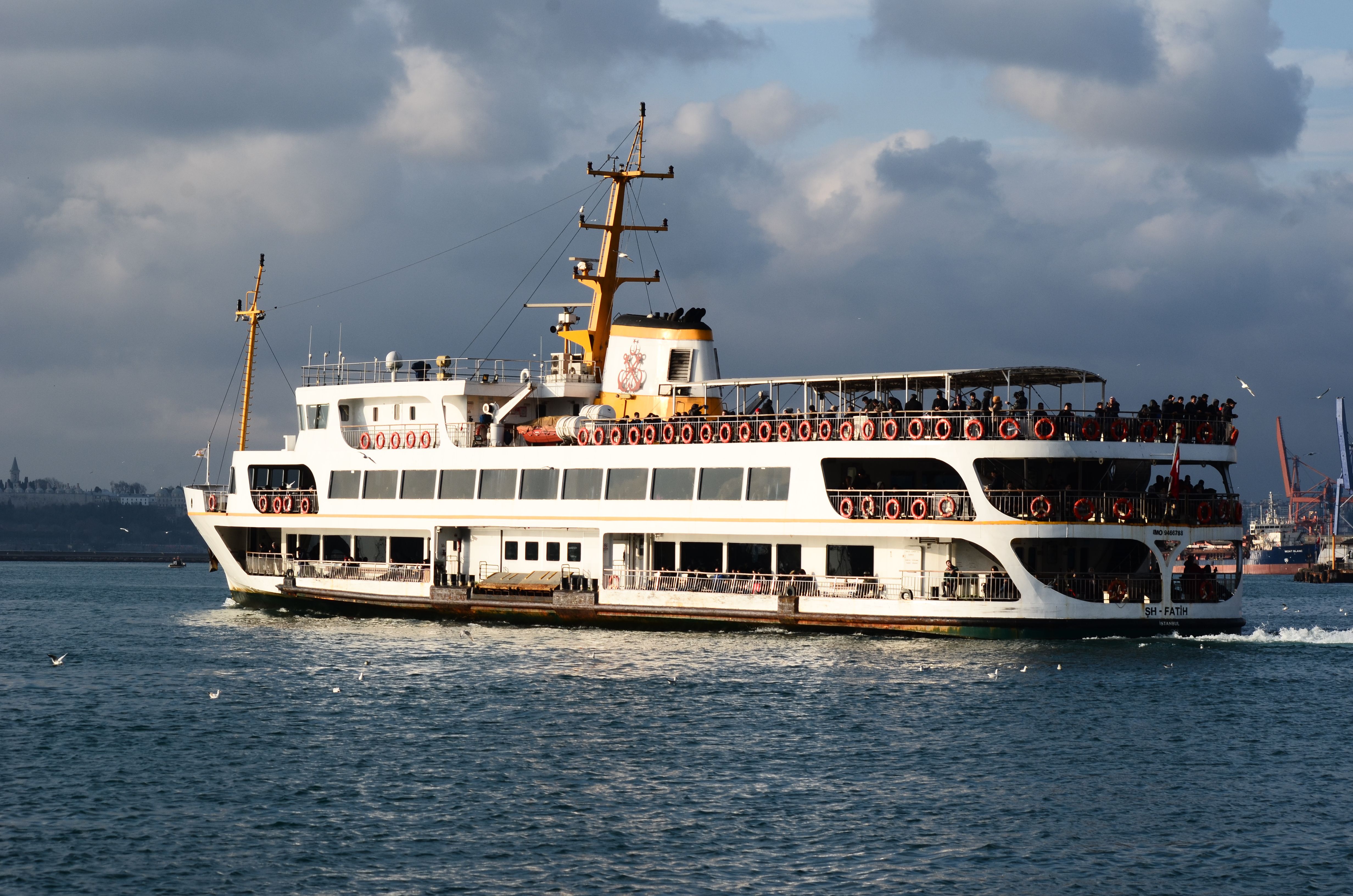Ferry on a Scenic Bosphorus Cruise in Istanbul · Free Stock Photo