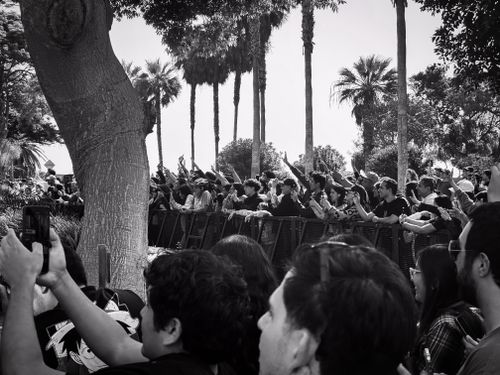Free Momentos previos al concierto de Paul McCartney  Stock Photo