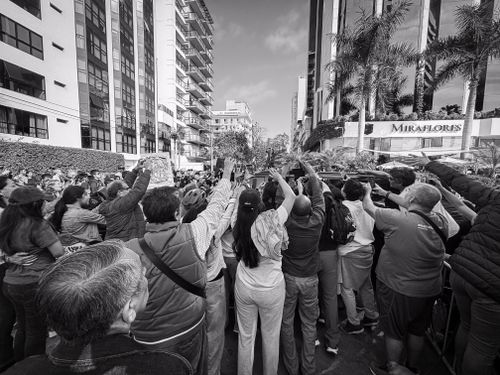 Free Momentos previos al concierto de Paul McCartney  Stock Photo