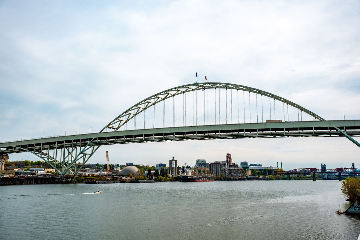 Fremont Bridge in Portland