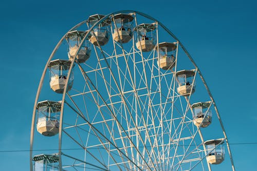 Free stock photo of amusement park, ferris wheel, fun