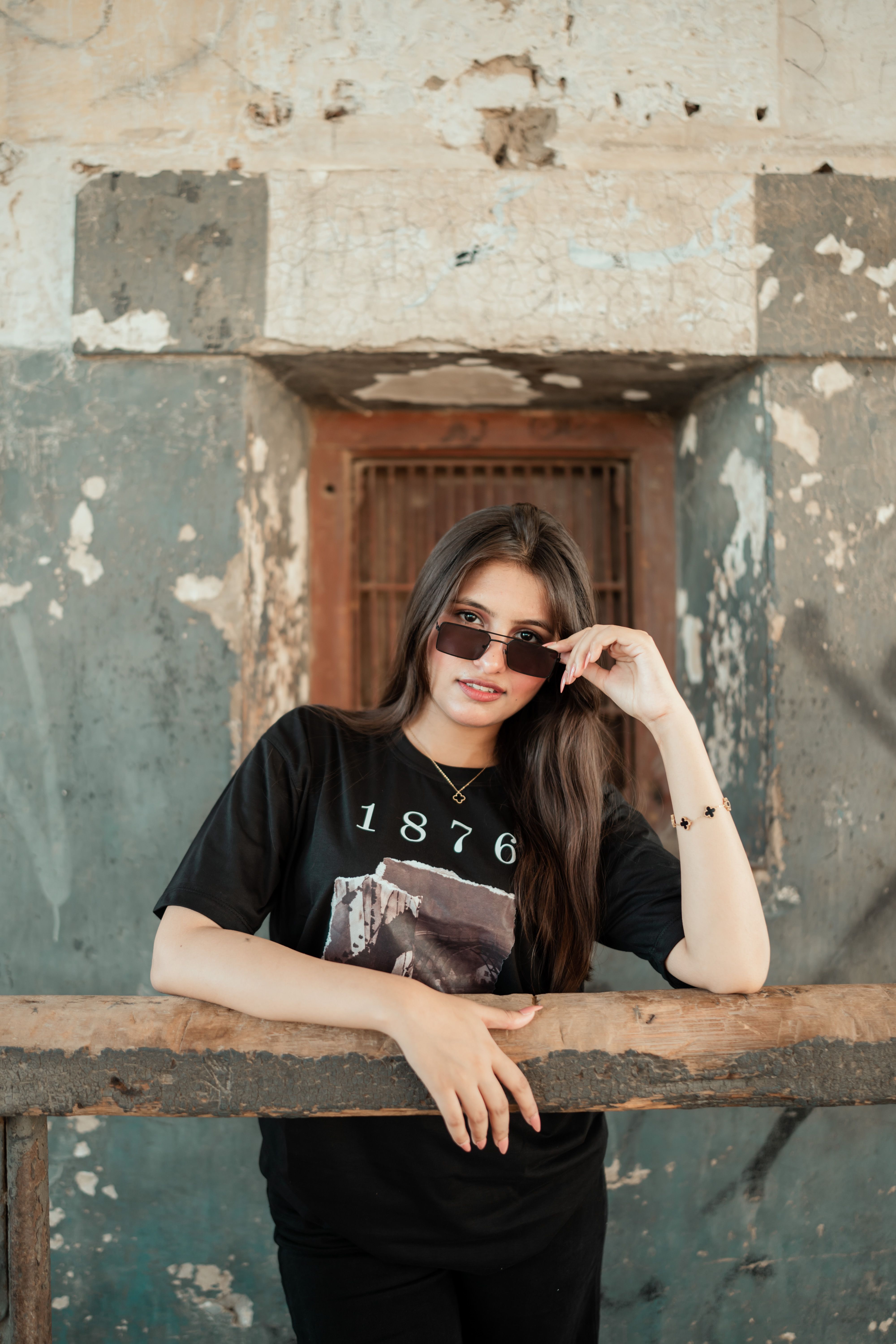 Camiseta Preta Estampada