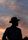 silhouette man