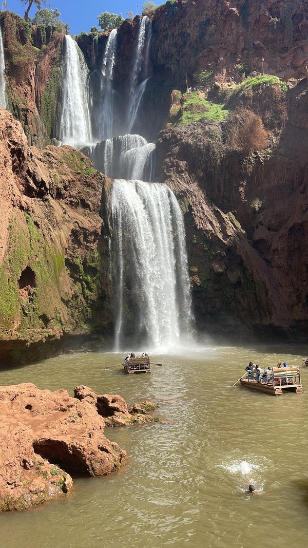 Ouzoud waterfalls Morocco