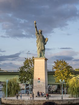 La estatua de la libertad