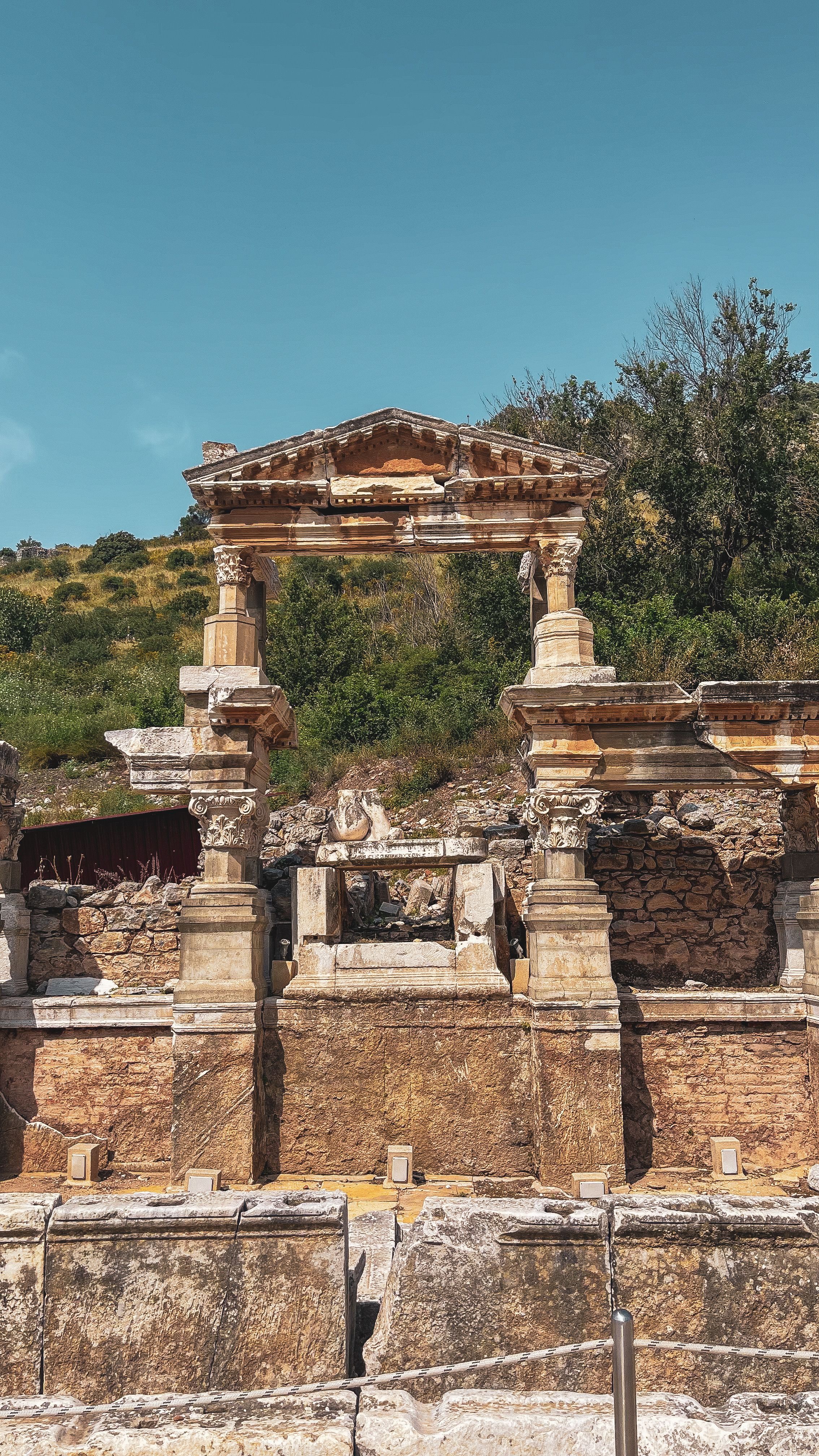 Ancient Roman Architecture Ruins in Ephesus · Free Stock Photo
