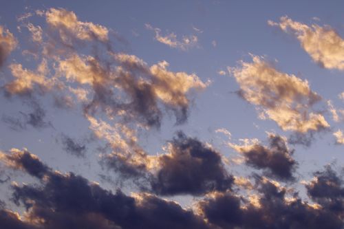 Free Vivid and dramatic cloud formation during sunset in Guaratuba, Paraná, Brazil. Stock Photo