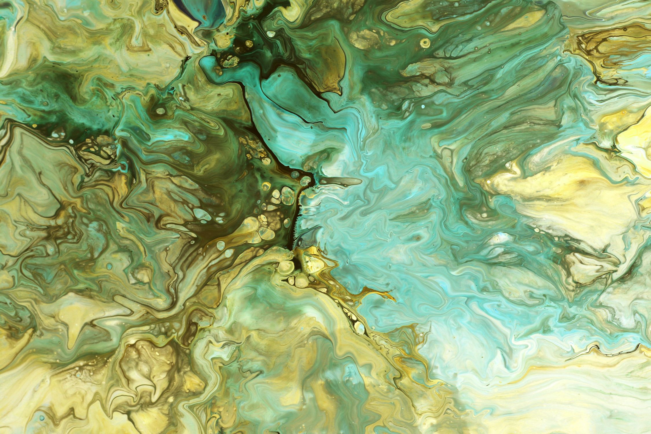 Abstract Fluid Art with Earthy Tones and Swirls · Free Stock Photo